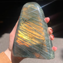 Load image into Gallery viewer, Genuine Labradorite Carving | Reveals hidden truth and talents | Spiritual, Mystic Stone | Healing gemstone | Crystal Heart Melbourne Australia since 1986