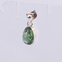 Load image into Gallery viewer, Green Kyanite Pendant | 925 Sterling Silver | Protectively redirects negative energy | Uplift unblock protect Heart | Creativity | Genuine Gems from Crystal Heart Melbourne Australia since 1986Green Kyanite Pendant | 925 Sterling Silver | Protectively redirects negative energy | Uplift unblock protect Heart | Creativity | Genuine Gems from Crystal Heart Melbourne Australia since 1986