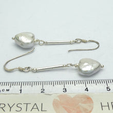 Load image into Gallery viewer, Freshwater Baroque Pearl Earrings | 925 Sterling Silver | Lovely Lustre | Genuine Gems from Crystal Heart Melbourne Australia since 1986