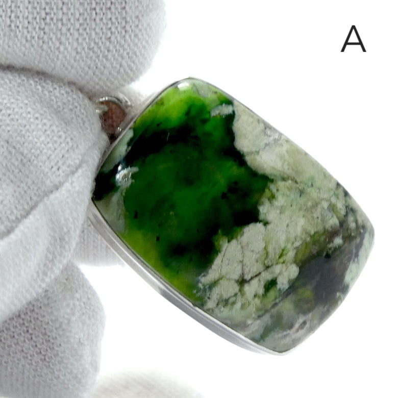 Chrome Chalcedony Pendant | Chrome chalcedony | Uplift the Heart | High Vibration Healing Stone | Genuine Gemstones from Crystal Heart Melbourne Australia since 1986