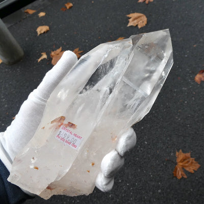Clear Quartz Twin Points | Tantric Twin | Soulmate | Lemurian | Clarity of mind | Inspiration | Crown Chakra  | Genuine Gems from Crystal Heart Melbourne Australia since 1986