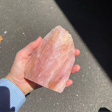 Load image into Gallery viewer, Natural Rose Quartz Bookends | Love | Healing Energy | Rose Quartz Crystal | Genuine Gems from Crystal Heart Melbourne Australia since 1986