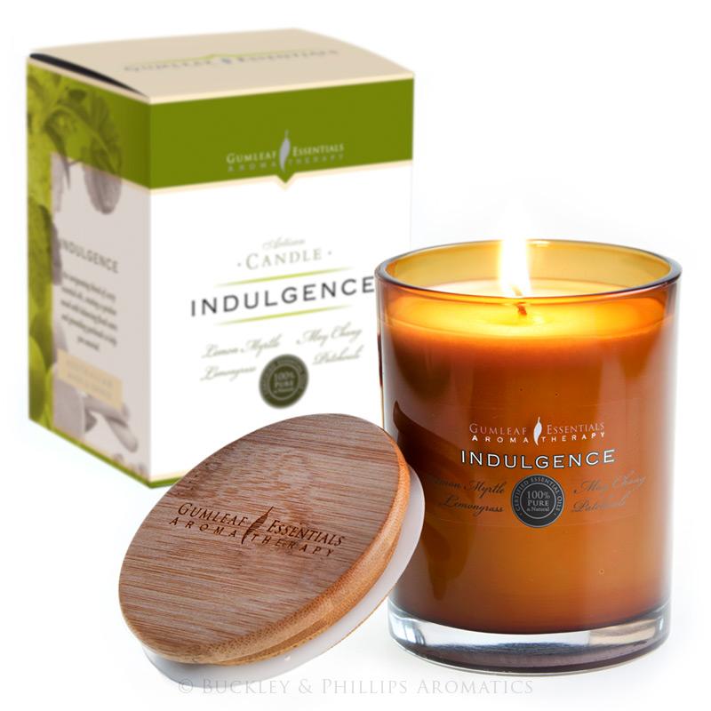 Aromatherapy Soy Candle with Pure essential oils ~ Indulgence Blend