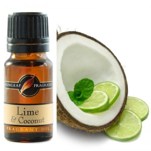 Lime & Coconut Fragrance Oil | Fragrance Oil | Buckly & Phillip's | Australian Made | Ideal for use in oil burners, pot pourri & home fragrancing | Crystal Heart Australian Crystal Superstore since 1986 |