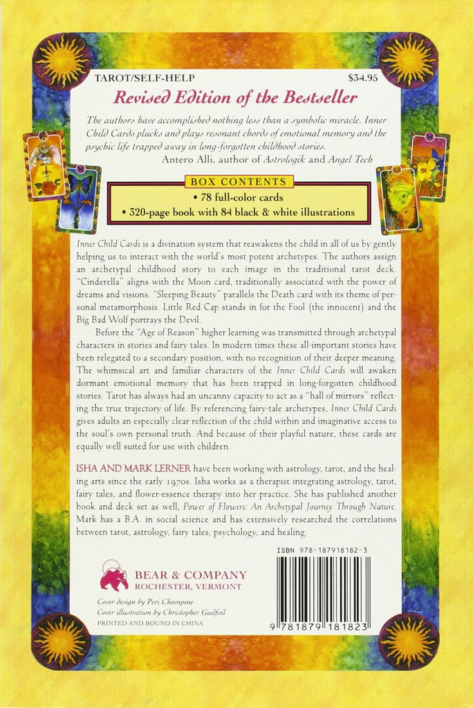 Inner Child Cards | A Fairy-Tale Tarot By Isha Lerner and Mark Lerner | Illustrated by Christopher Guilfoil | Revised edition of the Bestseller | Crystal Heart since 1986