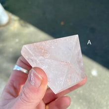 Load image into Gallery viewer, Lithium in Quartz Crystal Pyramid | Activates all 7 Chakras | emotionally balancing | Healing Crystals | Genuine Gems from Crystal Heart Melbourne since 1986