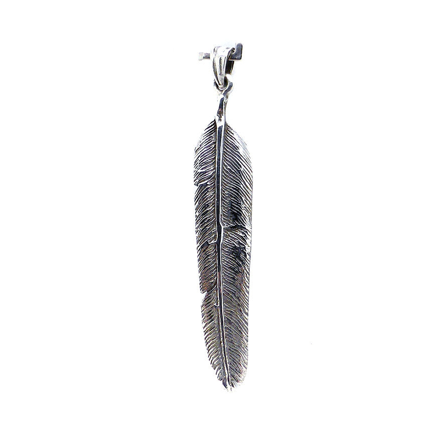 Feather Small Crystal Heart