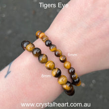 Load image into Gallery viewer, Stretch Bracelet with Charoite Beads | Strenght | Mental Focus | Crystal Heart Melbourne Australia since 1986