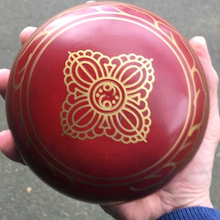 Tibetan Singing Bowl | High Vibration Cleansing and Healing | Complete with sounding stick | 3 sizes and colours available | Red Purple Green Yellow Brass | Crystal Heart Melbourne Australia | Spiritual Superstore since 1986