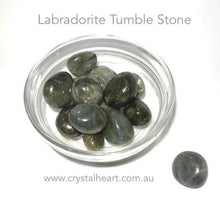Load image into Gallery viewer, Labradorite Tumble | Stone of hidden talents  |  Tumble Stone | Pocket Healing | Crystal Heart |