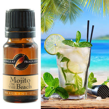 Load image into Gallery viewer,  Fragrance Oil | Mojito on the Beach Aroma | Crushed mint leaves with freshly squeezed lime, sugar and rum | Buckly &amp; Phillip&#39;s | Australian Made | Ideal for use in oil burners, pot pourri &amp; home fragrancing | Crystal Heart Australian Alternative Superstore since 1986 |