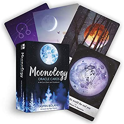 Moonology Oracle Cards | 44 Card Deck & Book | Yasmin Boland | Moonology | Oracle Cards | Astral Insights  | Crystal Heart Superstore Since 1986 |