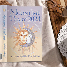Load image into Gallery viewer, Morgan, Shekinah  | Southern Hemisphe | MoontimeDiary | FineTuneToTheMoon | MoonPhase | MoonDiary | LunarCycle | LunarDiary | Diary2023 | Australia | MoonGardening | WellBeing | AstrologicalDiary