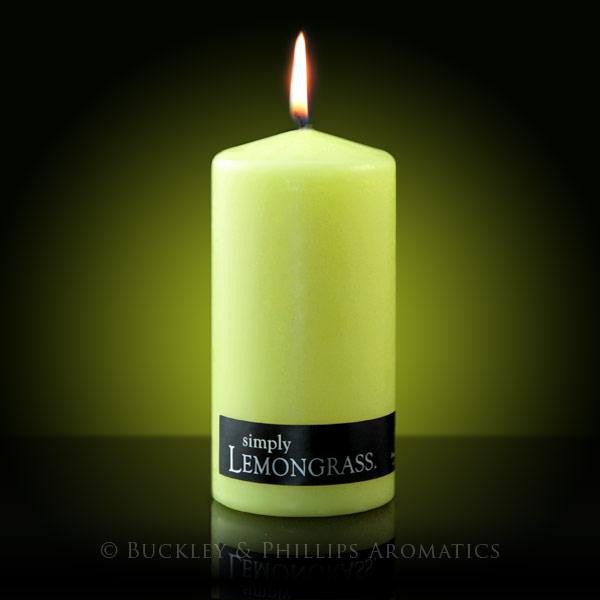 Pillar Candle Lemongrass