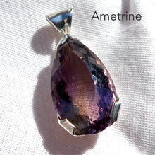 Load image into Gallery viewer, Ametrine Pendant, Faceted Teardrop, 925 Silver g6