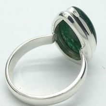 Load image into Gallery viewer, Teardrop Cabochon of Green Aventurine | Ring | US Size 9.5  | AUS Size S1/2  | Good quality Sterling Silver setting | Known as The  &#39;All Round Healer&#39; | Plexus and Physical Heart |  more natural breathing and all the health benefits accruing from that | Genuine Gems from Crystal Heart Melbourne Australia since 1986