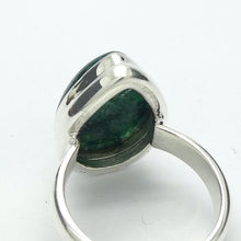 Load image into Gallery viewer, Teardrop Cabochon of Green Aventurine | Ring | US Size 6  | AUS Size L1/2  | Good quality Sterling Silver setting | Known as The  &#39;All Round Healer&#39; | Plexus and Physical Heart |  more natural breathing and all the health benefits accruing from that | Genuine Gems from Crystal Heart Melbourne Australia since 1986