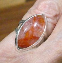 Load image into Gallery viewer, Golden Healers Quartz Ring  | 925 Sterling Silver | US Ring Size 5.5 | AUS SizeK1/2 | Golden Healing Light, Multilevel Healing, protection, creativity | Genuine Gems from Crystal Heart Melbourne Australia since 1986