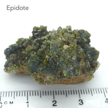 Load image into Gallery viewer, Epidote Druzy Cluster Specimen | A wealth of small well formed lustrous crystals | Uplift your heart and spirits |  Genuine stones from Crystal Heart Melbourne 1986