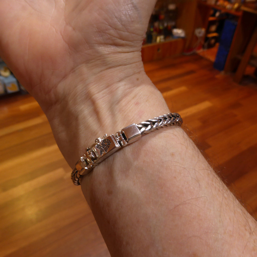 Bracelet 925 Sterling Silver Snake Chain | Crystal Heart Melbourne Australia since 1986