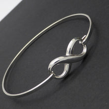 Load image into Gallery viewer, Bracelet 925 Sterling Silver Infinity Symbol | Crystal Heart Melbourne Australia since 1986