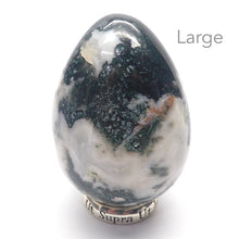 Load image into Gallery viewer, Dendritic Tree Agate Gemstone Eggs | Healing | Genuine Gems from Crystal Heart Melbourne Australia since 1986