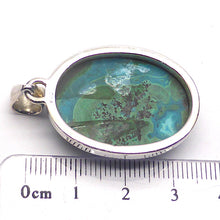 Load image into Gallery viewer, Chrysocolla in Malachite | Beautiful Scenic Piece | Blue Rivers flowing through green forests | 925 Sterling Silver | Communication | Connection | relaxed healing | Genuine Gems from Crystal Heart Melbourne  since 1986