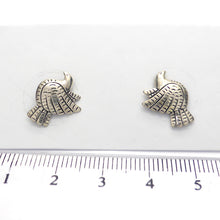 Load image into Gallery viewer, Turtle Dove Studs, 925 Sterling Silver | Inspired by Frida Kahlo | Genuine Gemstones from Crystal Heart Melbourne Australia since 1986