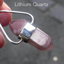 Load image into Gallery viewer, Lithium Quartz Crystal Pendant | 925 Sterling Silver | Phantom | Deep Meditation | Gentle Empowerment | Heal Causes of Stress | Genuine Gems from Crystal Heart Melbourne Australia since 1986