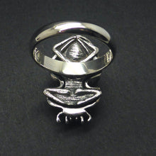Load image into Gallery viewer, Ancient Egyptian Scarab Ring | 925 Sterling Silver | Lifelike representation of the Ancient Egyptian Scarab Beetle | Very Authentic looking | Sacred to the Sun God Ra | Crystal Heart Melbourne Australia since 1986 B.C.
