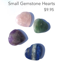 Load image into Gallery viewer, Gemstone Hearts ~ Amethyst, Rose, Lapis and Aventurine
