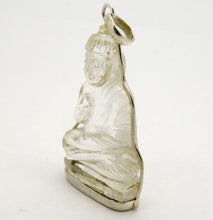 Load image into Gallery viewer, Carving Quartz Buddha Pendant