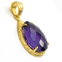 Load image into Gallery viewer, Amethyst Pendant | Fashion Jewellery nv2