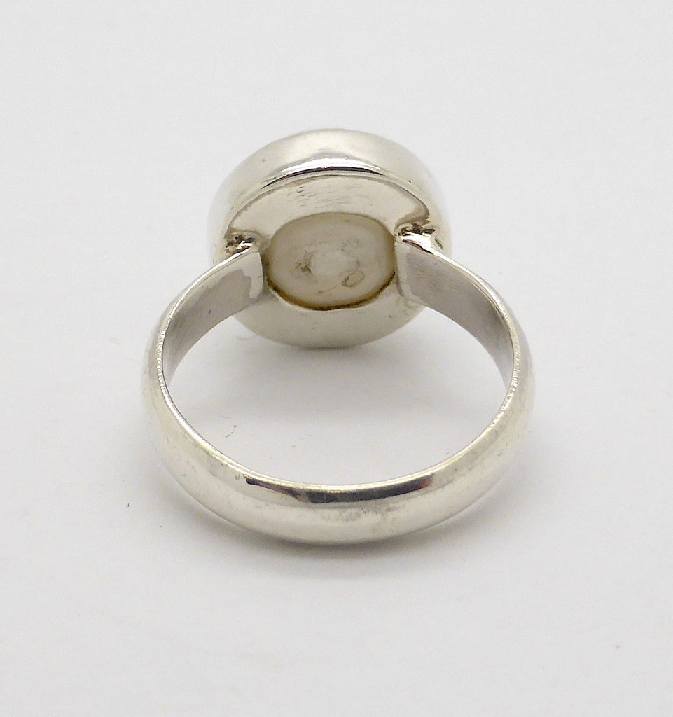 Pearl Ring, Mabe, 925 Silver