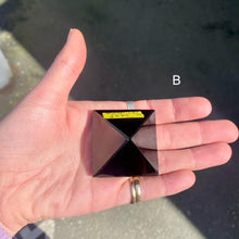 Load image into Gallery viewer, Obsidian Crystal Pyramid | Protective | Grounding | Connection to unresolved emotions |  | Genuine Gems from Crystal Heart Melbourne since 1986