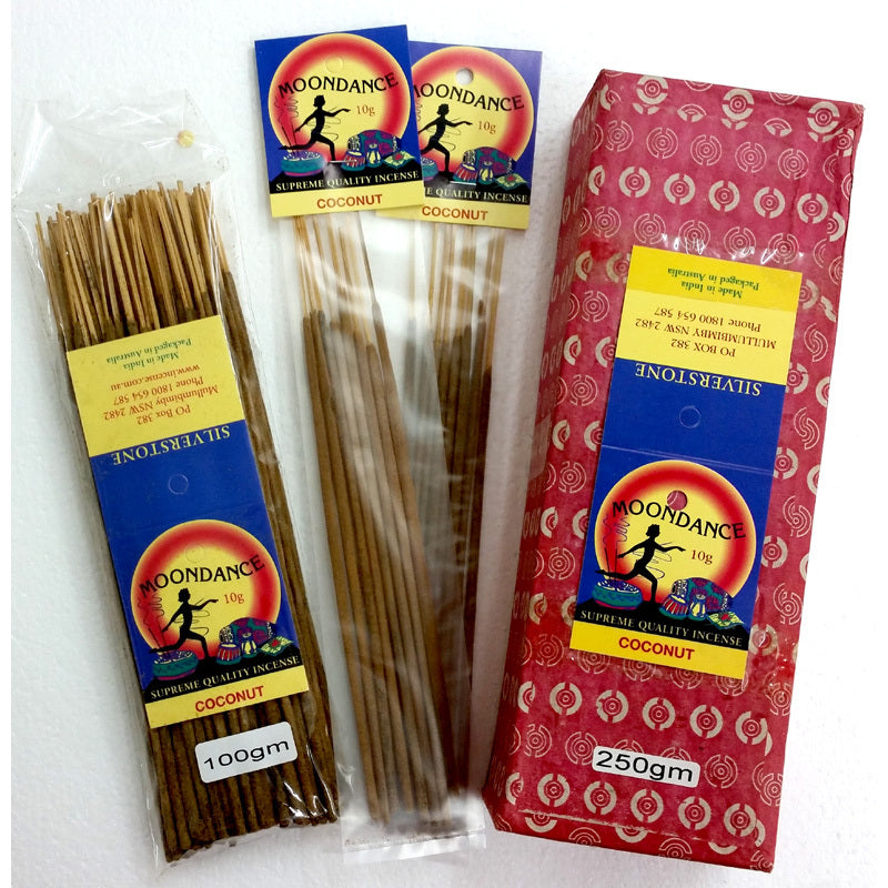 Moondance Incense - COCONUT | Beautifully Smelling Incense | Handmade incense | Natural | Crystal Heart Since 1986 | 