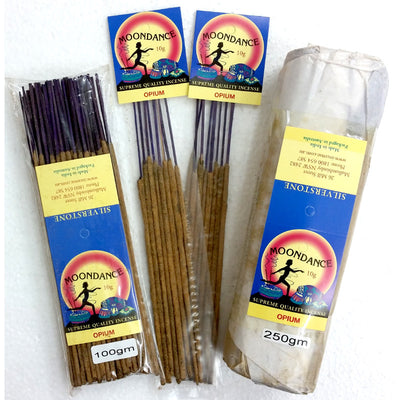 Moondance Incense - OPIUM | Beautifully Smelling Incense | Handmade incense | Natural | Crystal Heart Since 1986 |