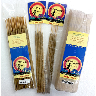 Moondance Incense - SANDALWOOD | Beautifully Smelling Incense | Handmade incense | Natural | Crystal Heart Since 1986 |