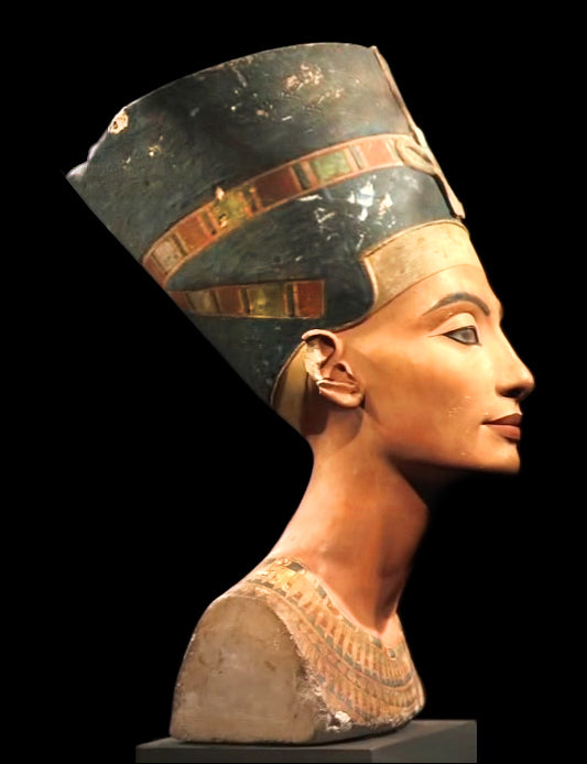 Nefertiti Pendant, double sided, 925 Silver