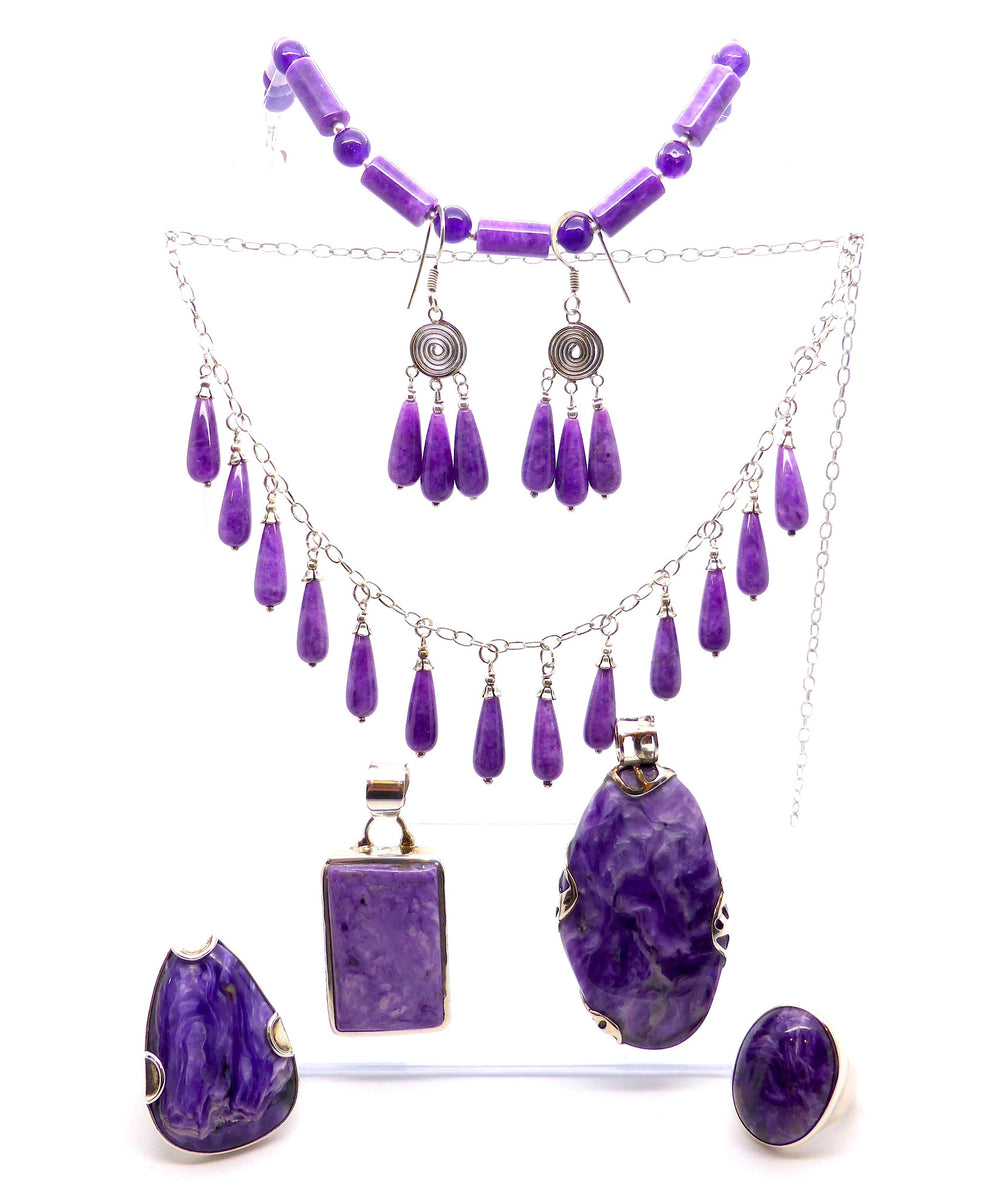 Charoite Jewllery Collection | 925 Silver | Australia supplier ...