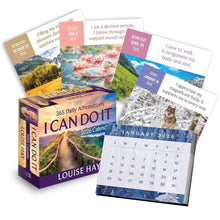 Load image into Gallery viewer, I can do it 2026  Daily Desktop Calendar | Louise Hay | Daily Inspiration | Crystal Heart Melbourne Australia since 1986