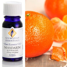 Load image into Gallery viewer, Mandarin pure Essential oil | 10 ml no mess bottle | 3rd generation Melbourne Company | Certified as True-to-Botanical, pure and natural | Sourced from the finest harvests around the world | Crystal Heart Melbourne Australia are the official City stockist carrying the full range.