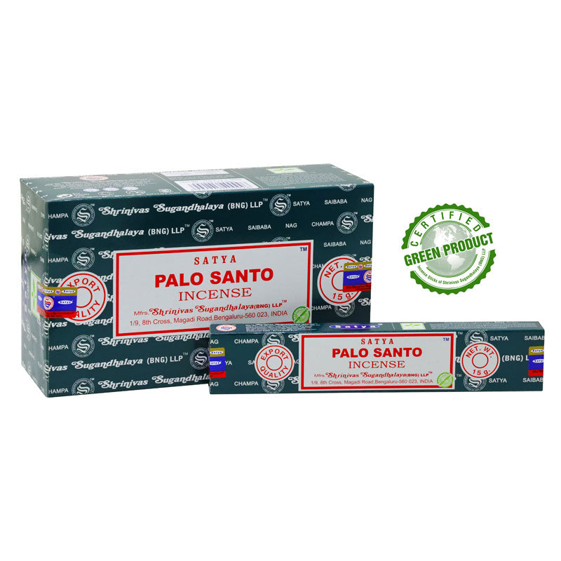 Palo Santo | Beautifully Smelling Incense | Satya Sai Baba | Crystal Heart Since 1986 | 