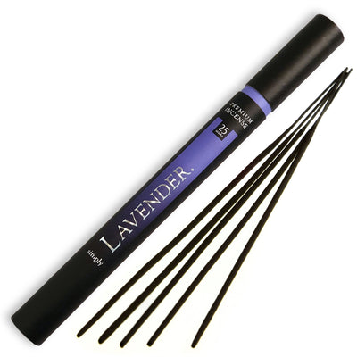 Simply Lavendar Incense | Beautifully Smelling Incense | 25 x 1 hour burn | Buckly and Phillips | Crystal Heart Since 1986 | 