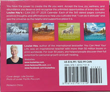 Load image into Gallery viewer, I can do it 2025 Daily Desktop Calendar | Louise Hay | Daily Inspiration | Crystal Heart Melbourne Australia since 1986