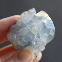 Load image into Gallery viewer, Celestite Cluster | Madagascar | Nice colour &amp; crystal formation | Gemini | relax Clarify Mind | Crystal Heart Melbourne Australia since 1986