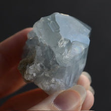 Load image into Gallery viewer, Celestite Cluster | Madagascar | Nice colour &amp; crystal formation | Gemini | relax Clarify Mind | Crystal Heart Melbourne Australia since 1986