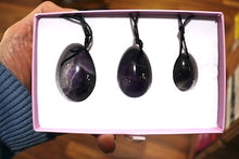Load image into Gallery viewer, Yoni Eggs Sets | Rose Quartz | Amethyst |  Jade |  Bian Stone | Kegel Exercise |Crystal Heart Melbourne Australia since 1986
