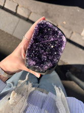 Load image into Gallery viewer, Amethyst Cluster |  ~ Balancing and Purifying energies and much more | Meditation | Protection | Third Eye Chakra | Genuine Gems from Crystal Heart Melbourne Australia since 1986