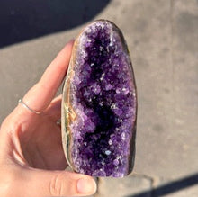 Load image into Gallery viewer, Amethyst Free Standing Cluster, Uruguayan Imperial Purple (1)